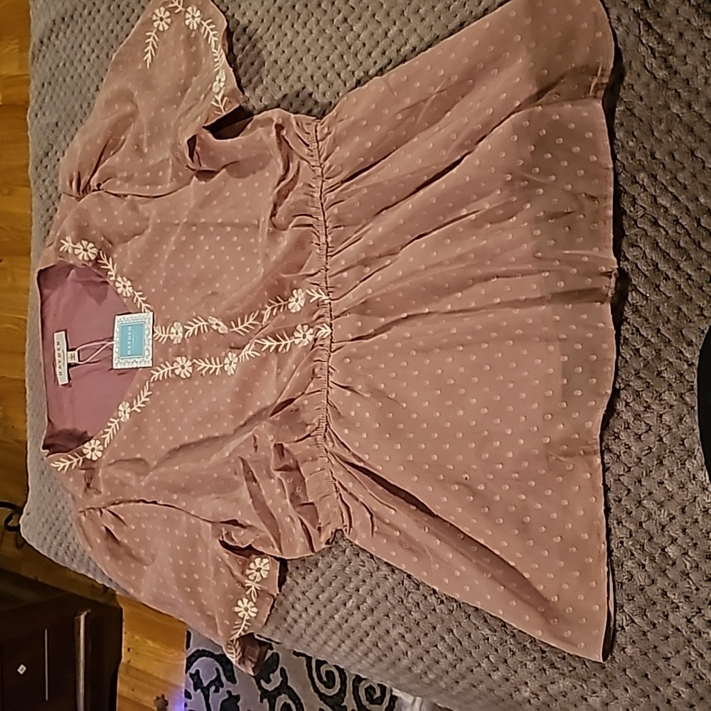 Large pink top Hayden